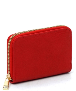 Fashion Solid Color Mini Wallet AD017 RED/